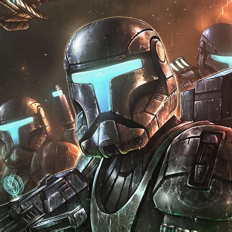 star wars the clone wars omega squad|republic commando omega squad wallpaper.